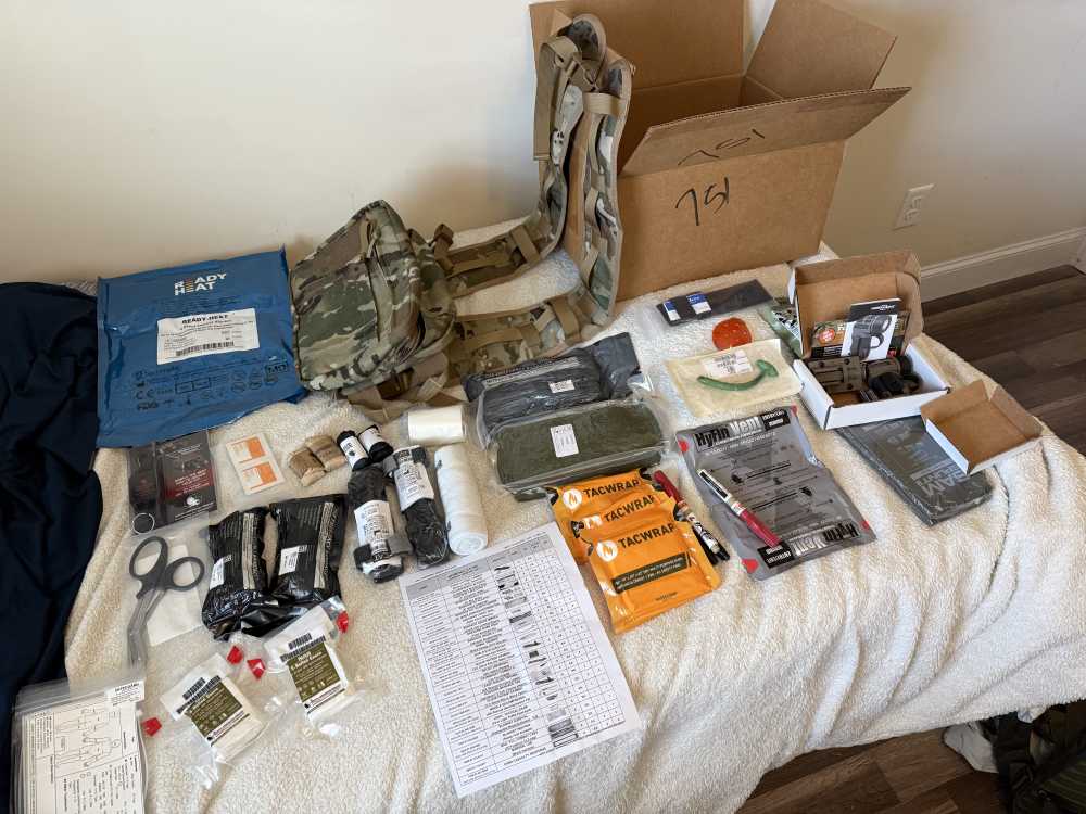 US Army Combat Casualty Care Bag, Complete & Assembled NSN 6545-01-574-8111-img-4