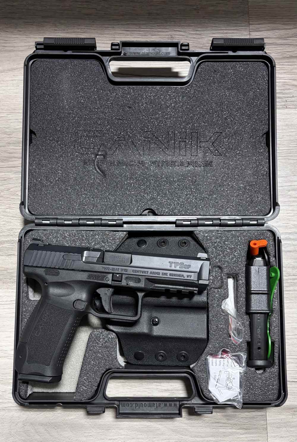 NEW! Canik TP9SF, 18RD, 4.5IN, Black Polymer, HG4865-X-img-1