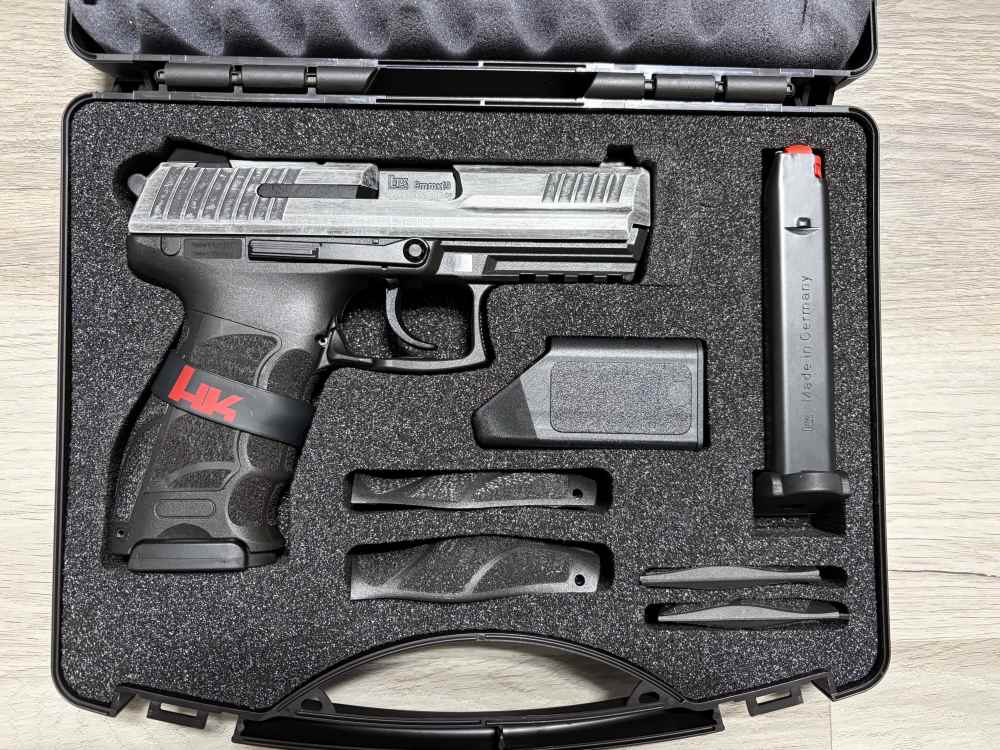 NEW! Heckler & Koch P30 V3 Battle Grey, 9mm,17+1, 3.85", 81000837-img-1