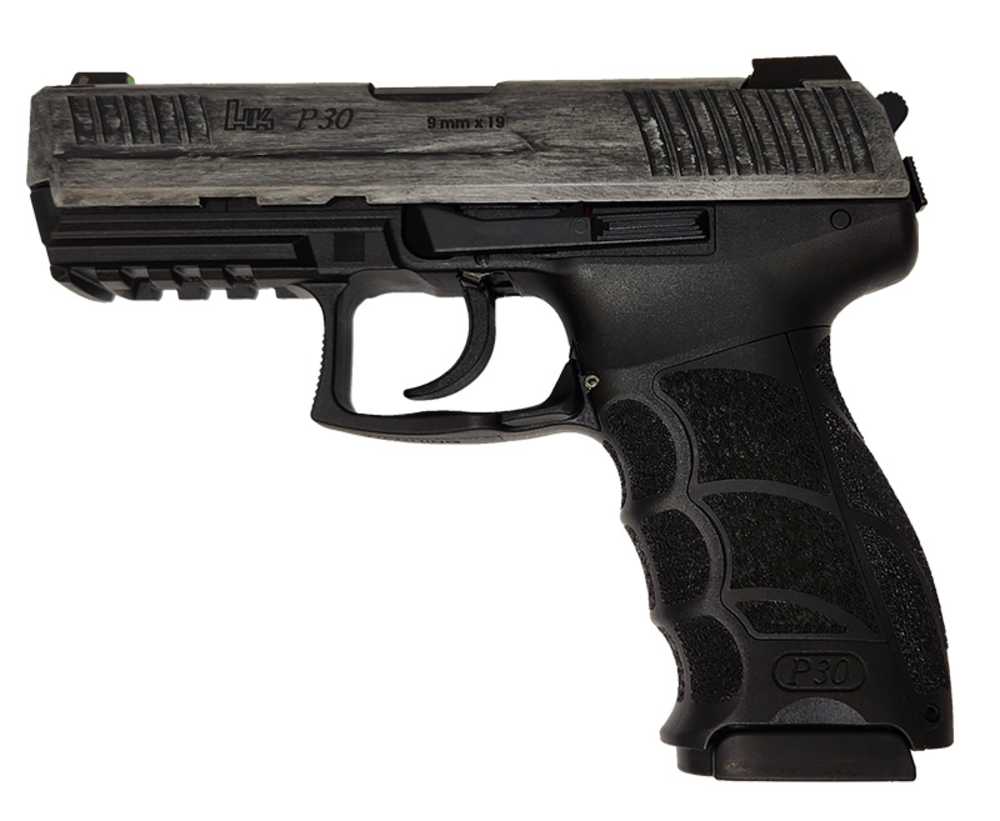 NEW! Heckler & Koch P30 V3 Battle Grey, 9mm,17+1, 3.85", 81000837-img-0
