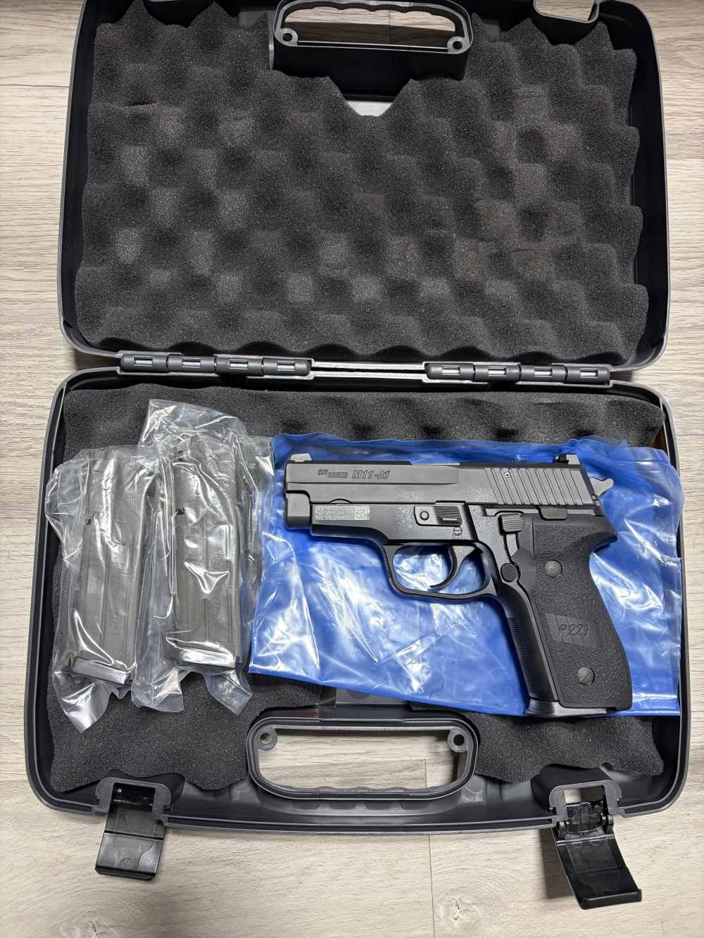 NEW! Sig P229 WM11-A1, 9MM, 15+1, 3.9", SigLite Night Sights-img-1