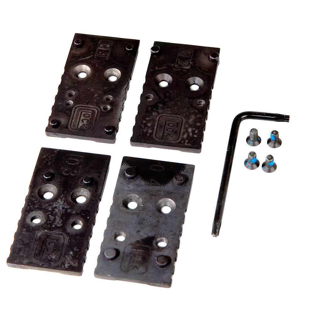 Glock MOS 9mm/.40 S&W Adaptor Set #1 Optic Plates 01-04 - 47338 -img-0