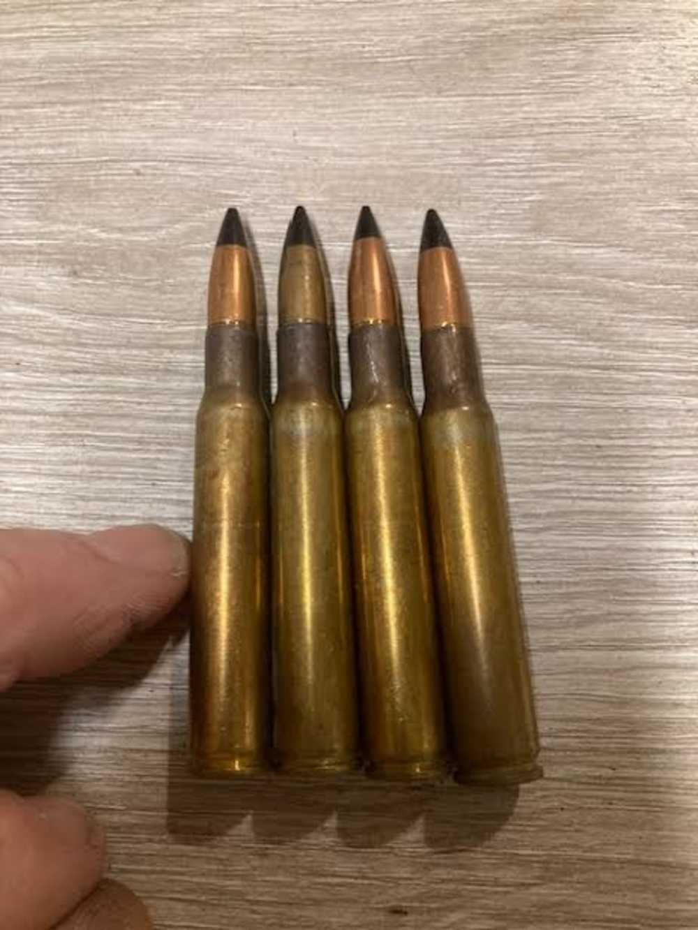 30-06 loaded military rounds collection. 18 rounds  fair to good cond.-img-2