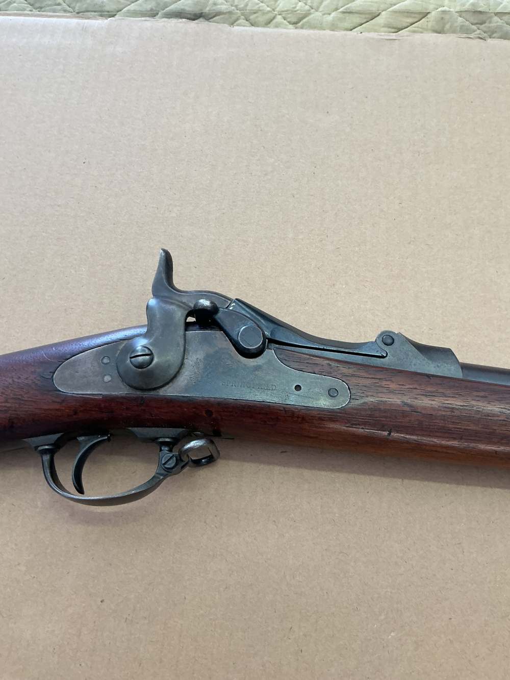 1884 Springfield 45/70 govt Trapdoor Rifle-img-2