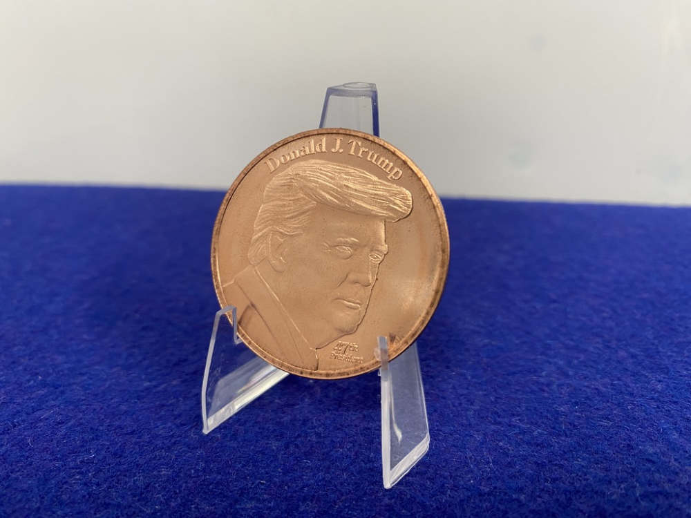 (20) Trump 47th President 1oz PURE COPPER Full Tube *20 Ounces* COLLECTABLE-img-4
