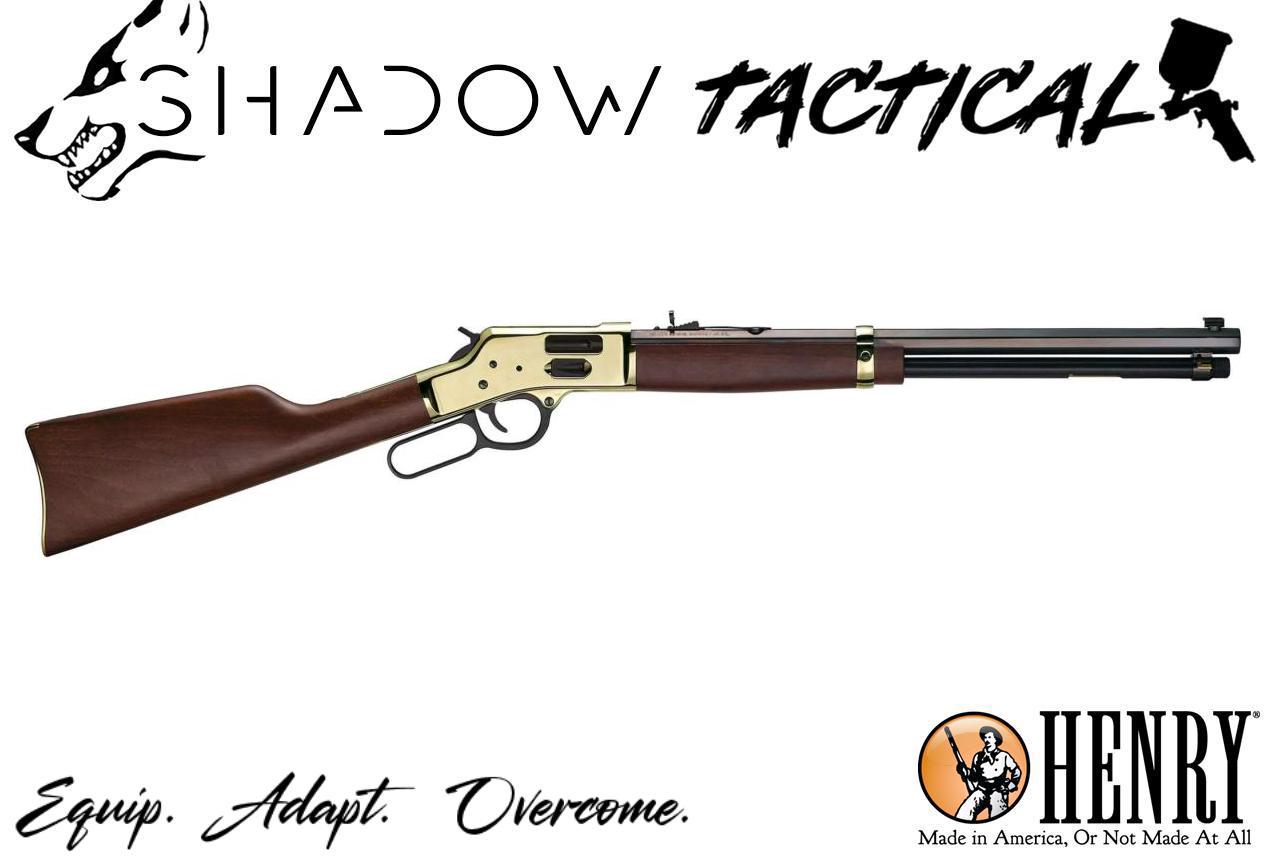 Henry H6 Big Boy Brass H006GC, 45 Colt, 10+1, 20" Octagon BBL-img-0