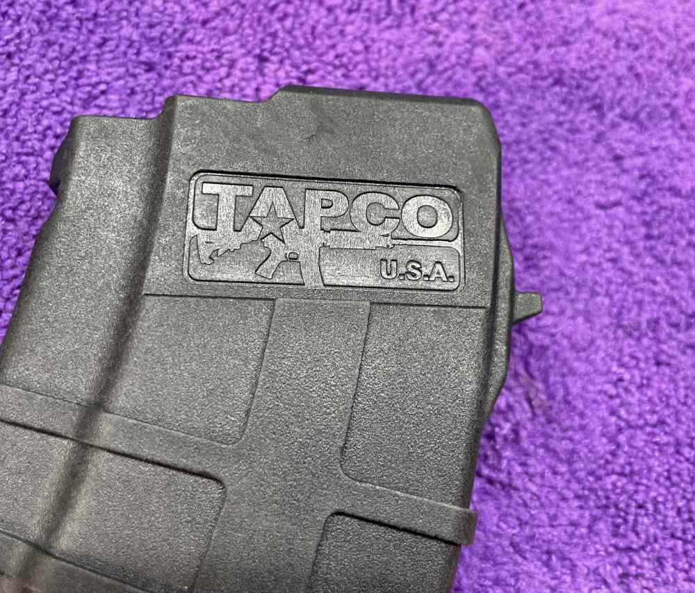 Lot O' (5) NOS TAPCO AK47 7.62x39mm Rifle & Pistol Type Polymer 30rd Mags -img-1