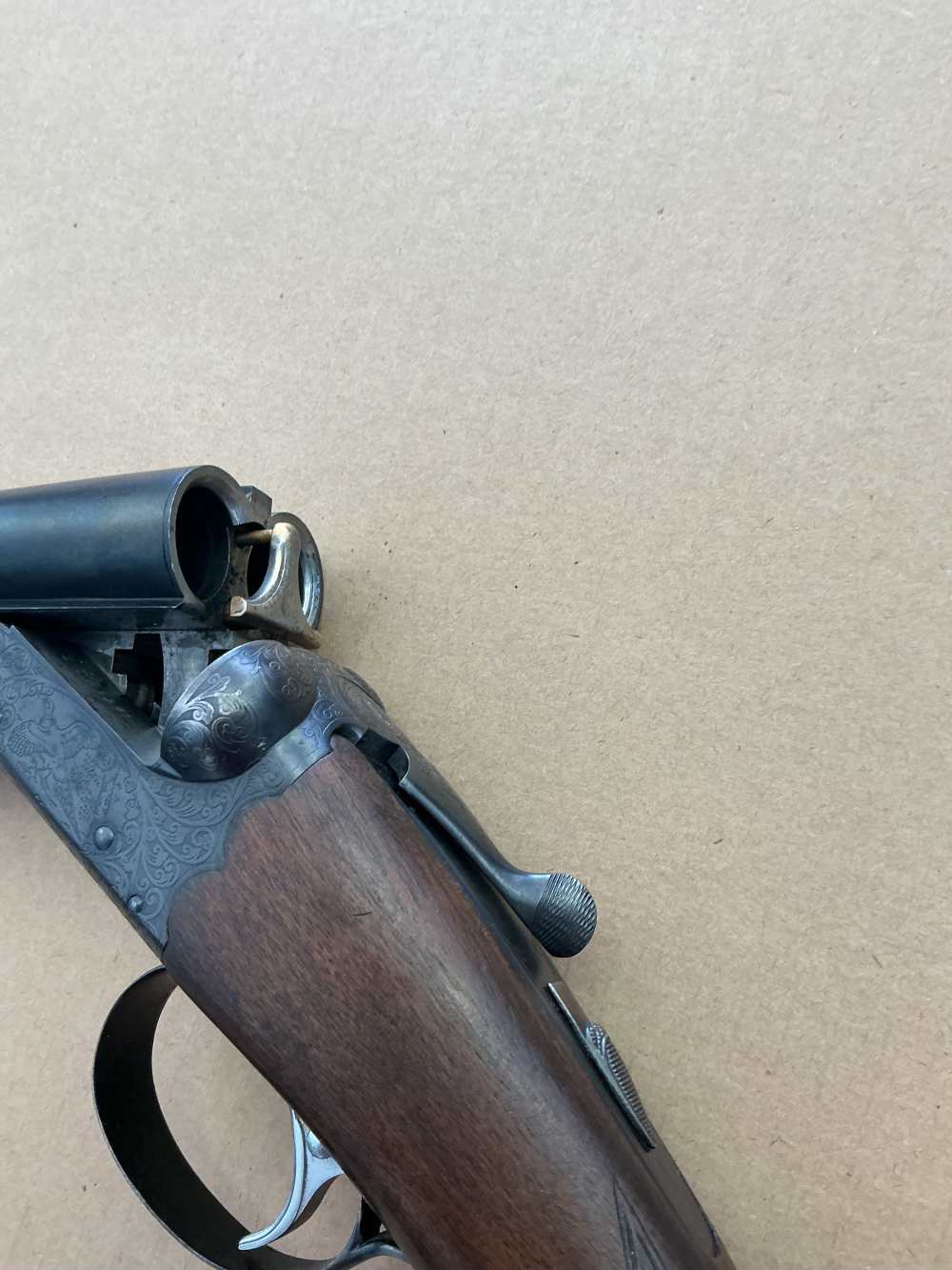 SKB by Ithaca 12ga side by side shotgun-img-5