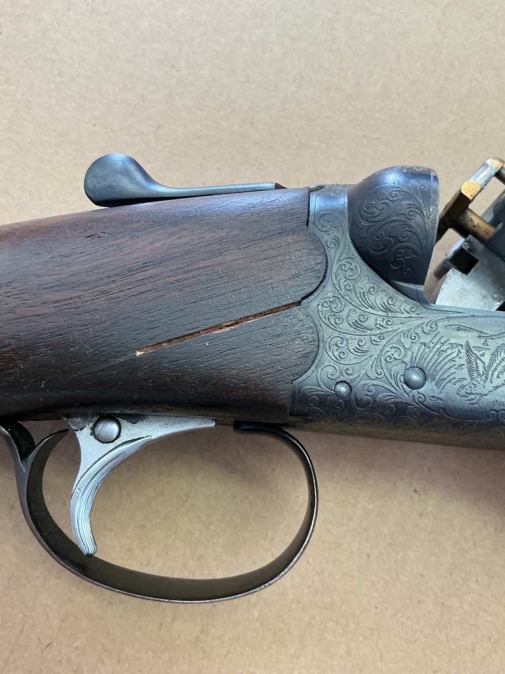 SKB by Ithaca 12ga side by side shotgun-img-7