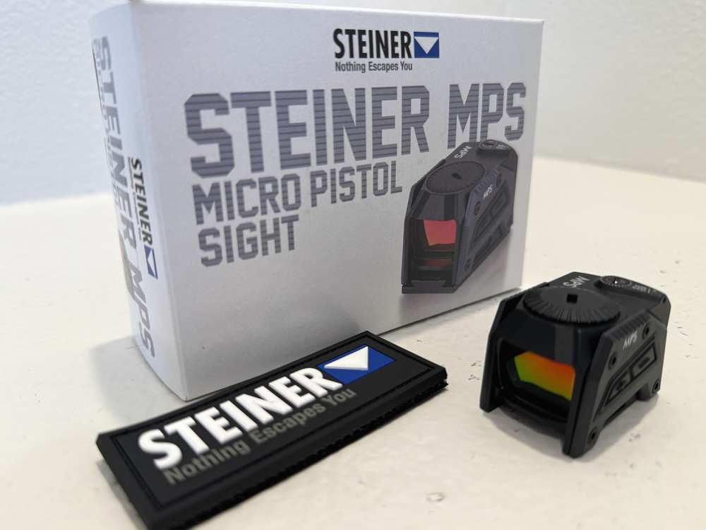 Steiner MPS Micro Pistol Sight 3.3 MOA Red Dot Black 8700-img-0