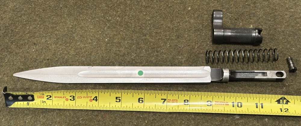 Used - Chinese Military Surplus - Type 56 SKS Blade Bayonet - Complete-img-0