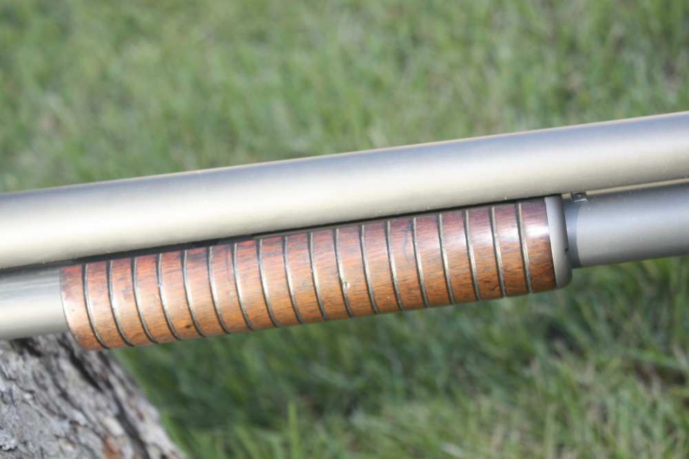 Winchester 1897 12 gauge 30" full choke. Parkerized. NICE!-img-4
