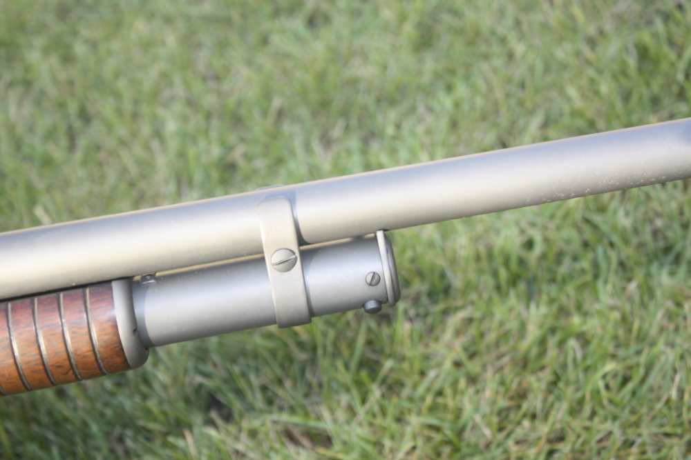 Winchester 1897 12 gauge 30" full choke. Parkerized. NICE!-img-5