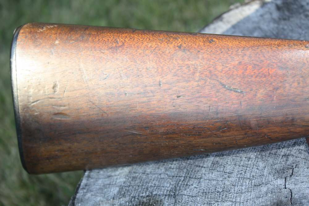 Winchester 1897 12 gauge 30" full choke. Parkerized. NICE!-img-8