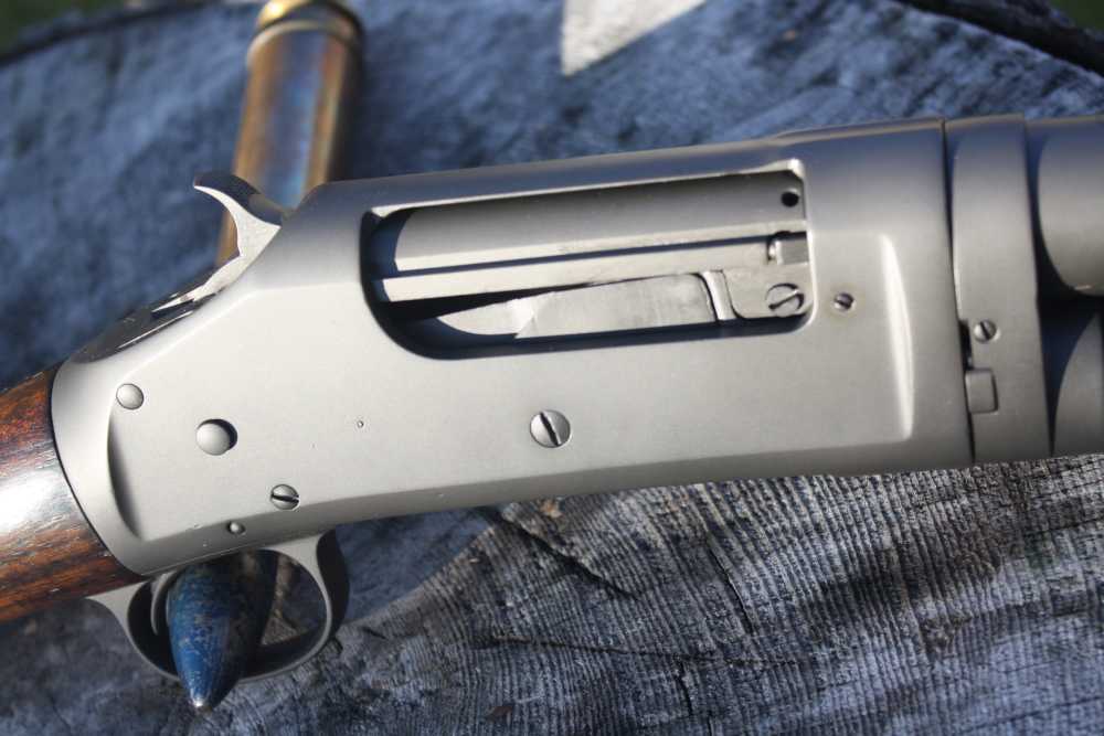 Winchester 1897 12 gauge 30" full choke. Parkerized. NICE!-img-2