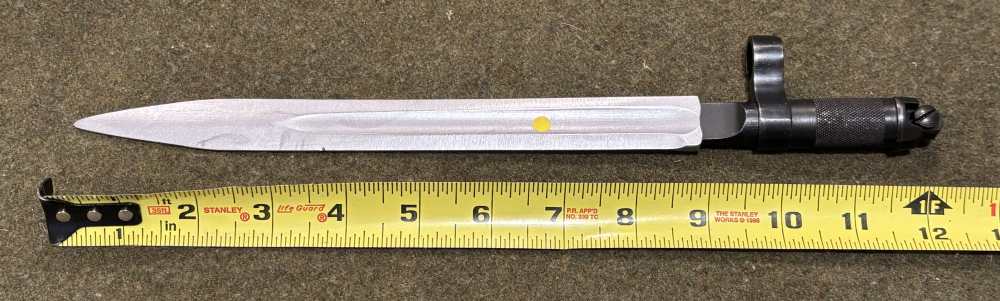Used - Chinese Military Surplus - Type 56 SKS Blade Bayonet - Complete-img-1