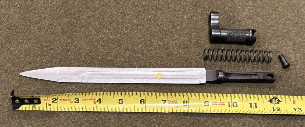 Used - Chinese Military Surplus - Type 56 SKS Blade Bayonet - Complete-img-0