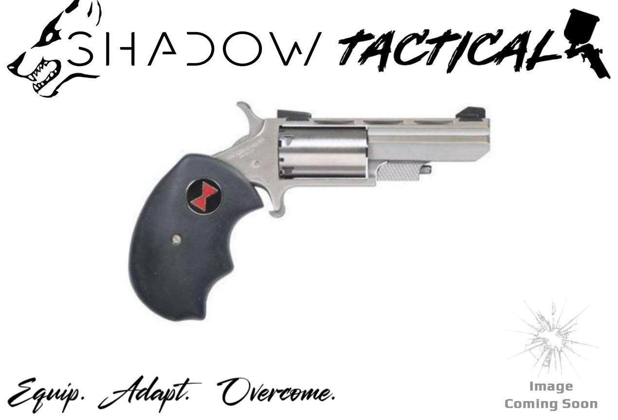 North American Arms NAA-BWMA, 22 Mag, 5, Black Widow, SA, Stainless-img-0