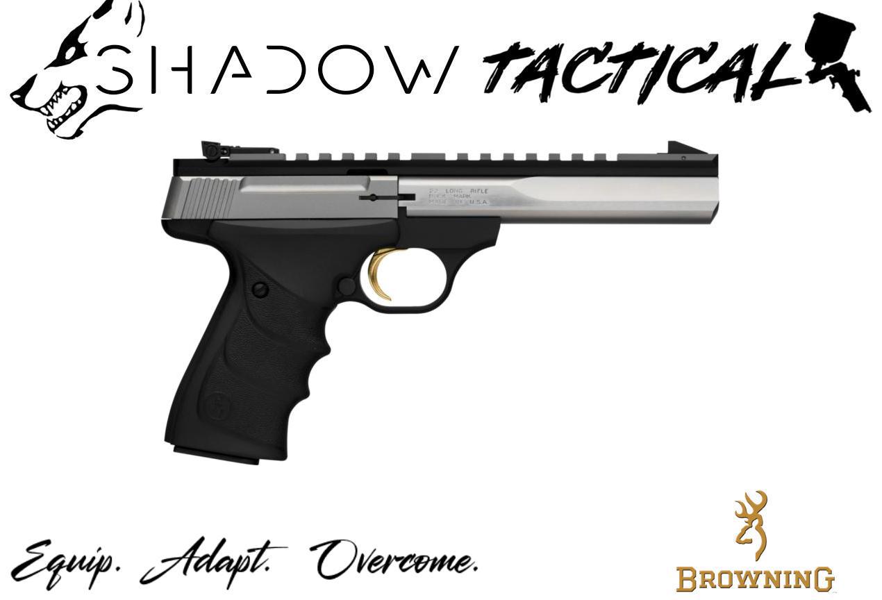 Browning 051507490, 22 LR, 10+1, Buck Mark Contour Stainless-img-0