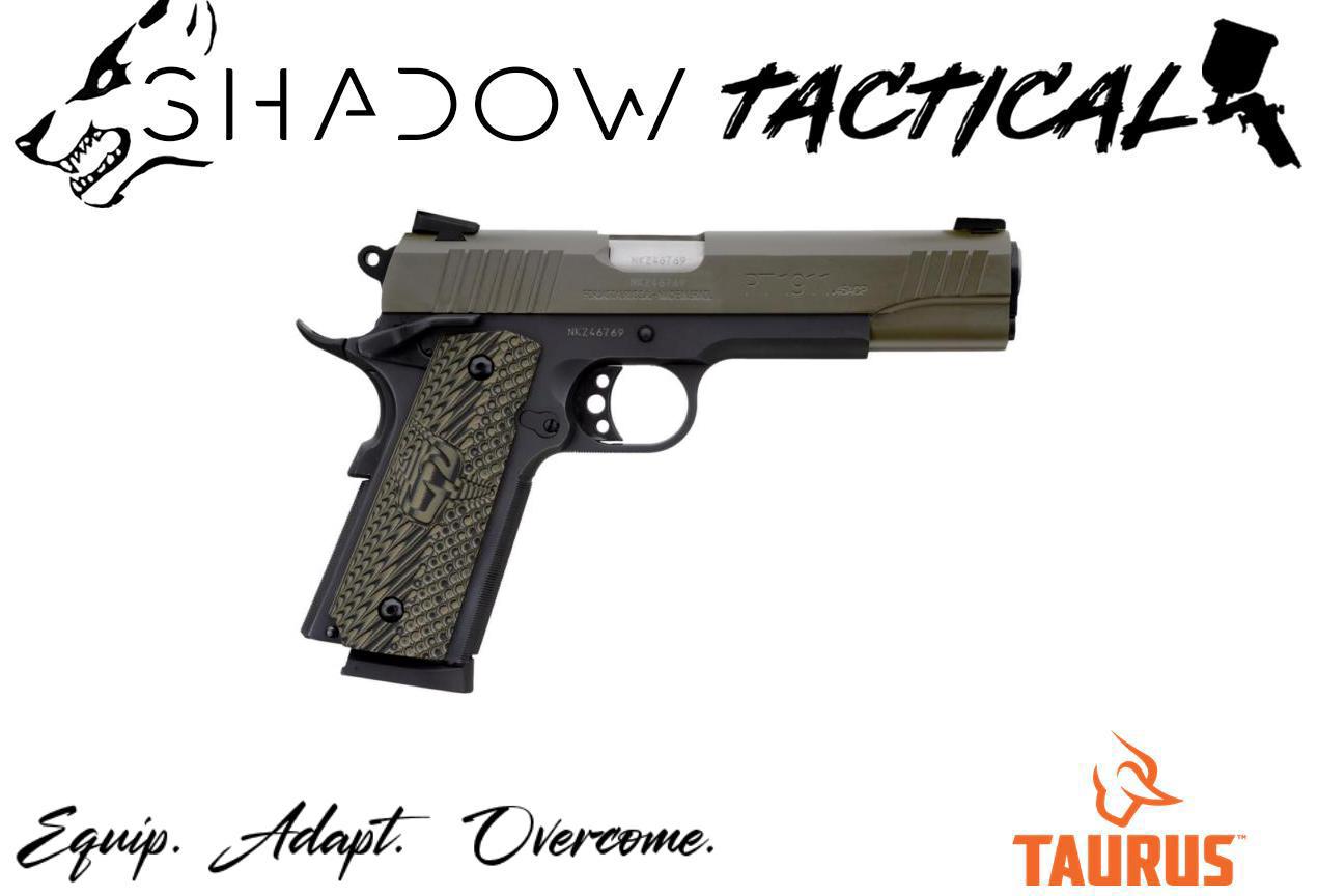 Taurus PT1911, 45 ACP, 8+1 Capacity, Single Action, 1911 Series-img-0