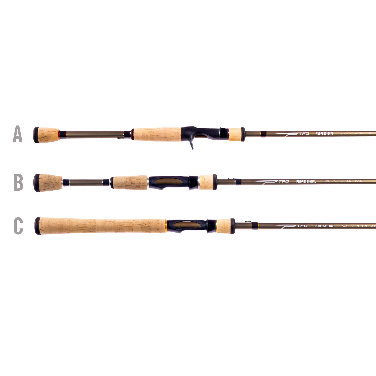 TFO Professional 7ft 6in MH 1pc Casting Rod (PC-765-1)-img-4
