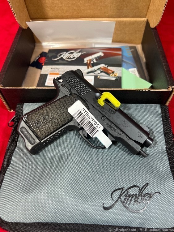 Kimber Micro 9 Raptor Shadow 9mm 3.15" BBL Meprolight Front & Rear Night Si-img-0