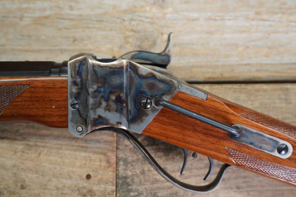 Uberti Sharps Quigley Down Under 45-70 LIKE NEW Govt 34in BPCR -img-29