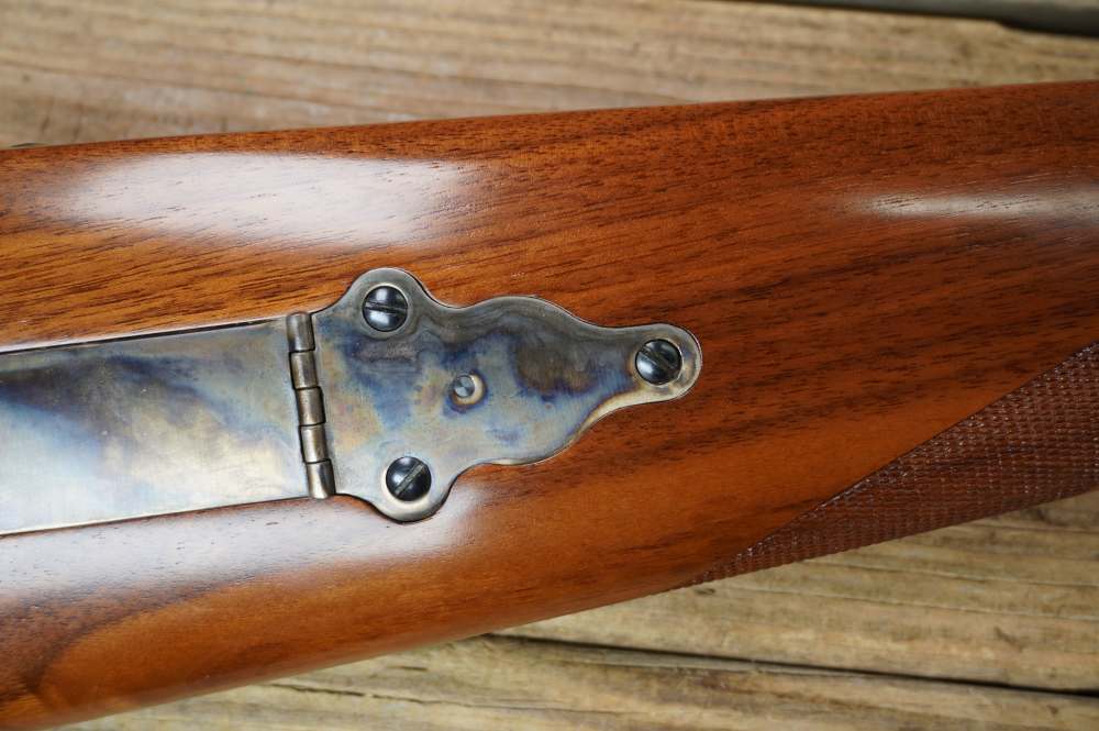 Uberti Sharps Quigley Down Under 45-70 LIKE NEW Govt 34in BPCR -img-4