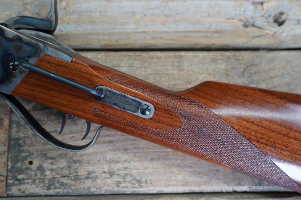 Uberti Sharps Quigley Down Under 45-70 LIKE NEW Govt 34in BPCR -img-27