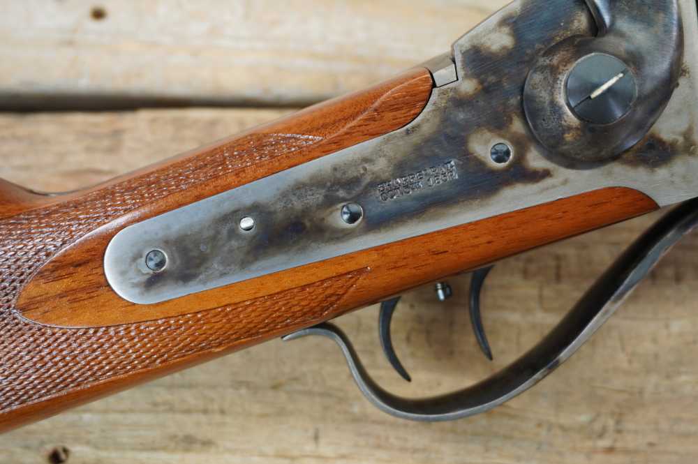 Uberti Sharps Quigley Down Under 45-70 LIKE NEW Govt 34in BPCR -img-8