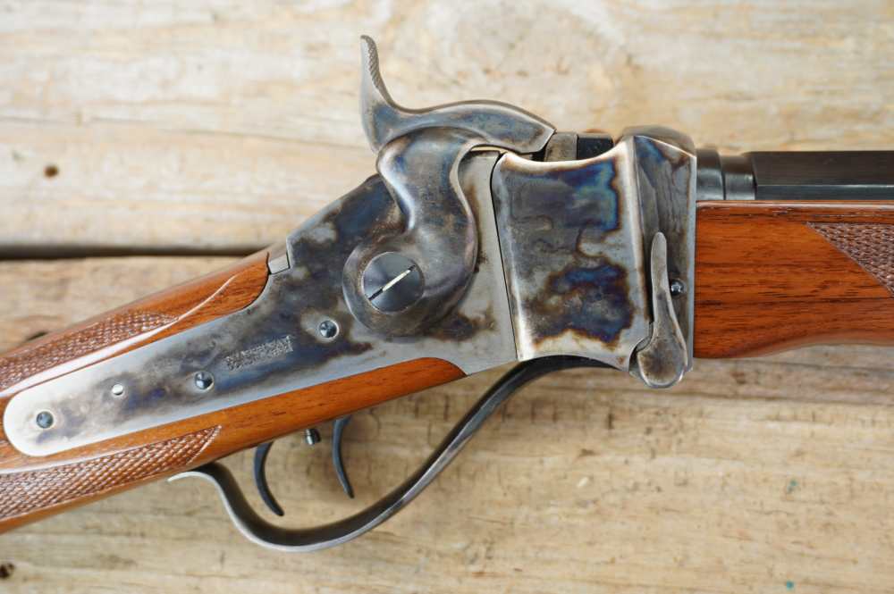 Uberti Sharps Quigley Down Under 45-70 LIKE NEW Govt 34in BPCR -img-12