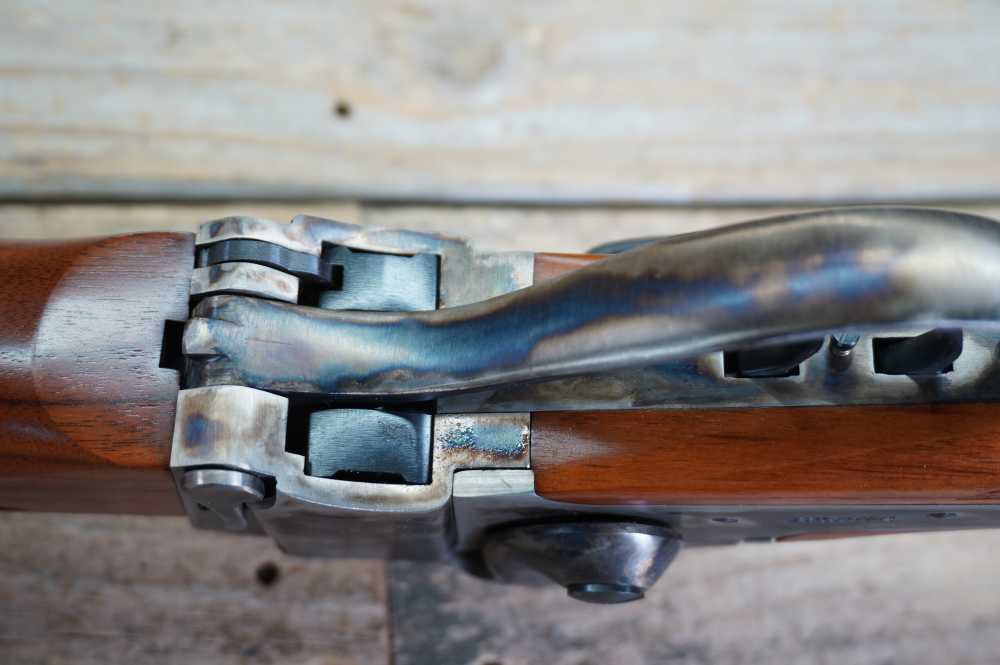 Uberti Sharps Quigley Down Under 45-70 LIKE NEW Govt 34in BPCR -img-63