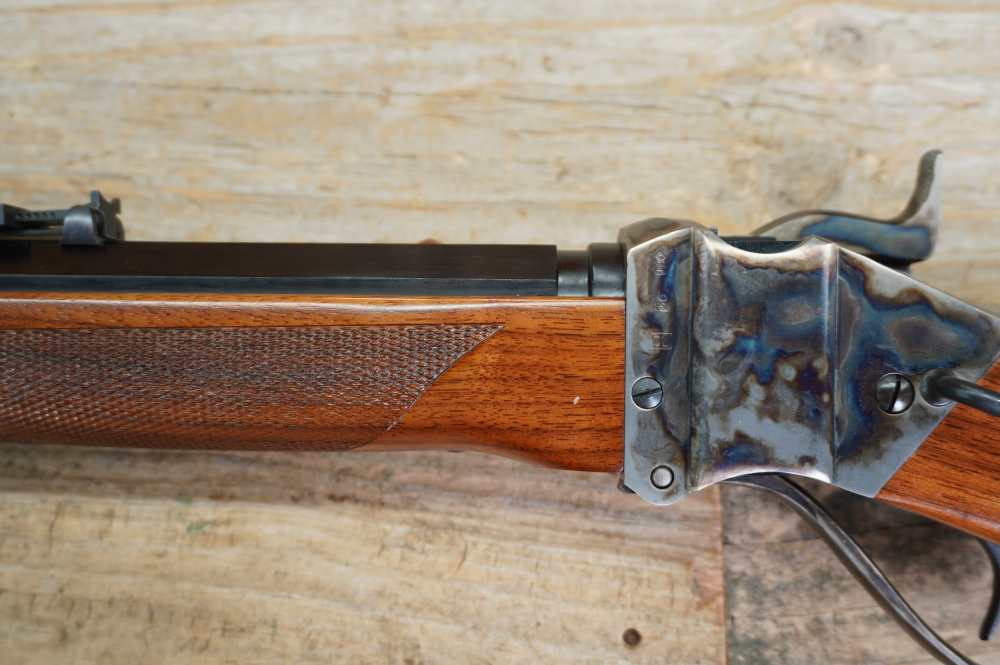Uberti Sharps Quigley Down Under 45-70 LIKE NEW Govt 34in BPCR -img-31