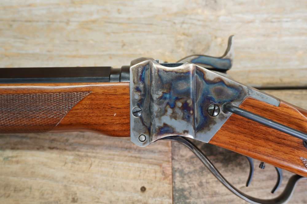 Uberti Sharps Quigley Down Under 45-70 LIKE NEW Govt 34in BPCR -img-30