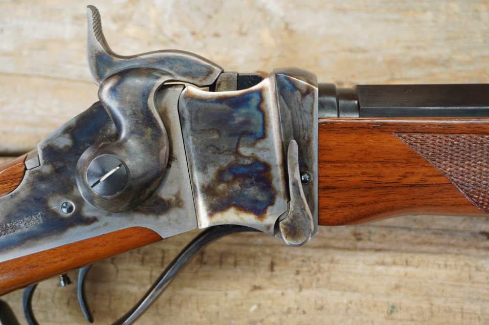 Uberti Sharps Quigley Down Under 45-70 LIKE NEW Govt 34in BPCR -img-13