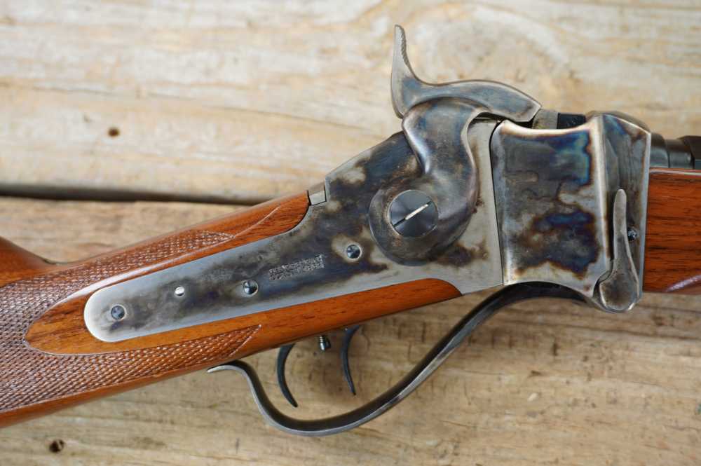 Uberti Sharps Quigley Down Under 45-70 LIKE NEW Govt 34in BPCR -img-11