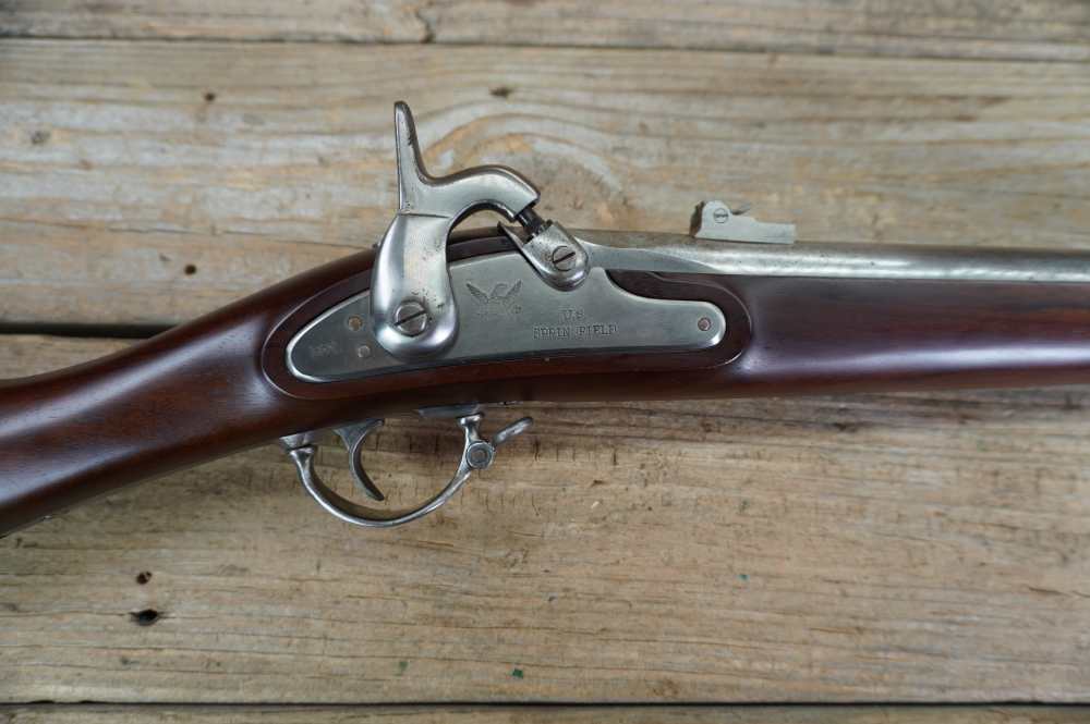 Springfield Model 1861 Civil War infantry musket 58 rifle Armisport EXC -img-0
