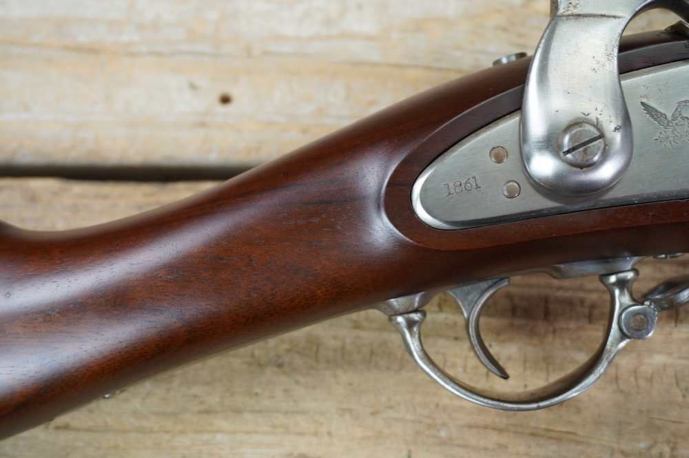 Springfield Model 1861 Civil War infantry musket 58 rifle Armisport EXC -img-5