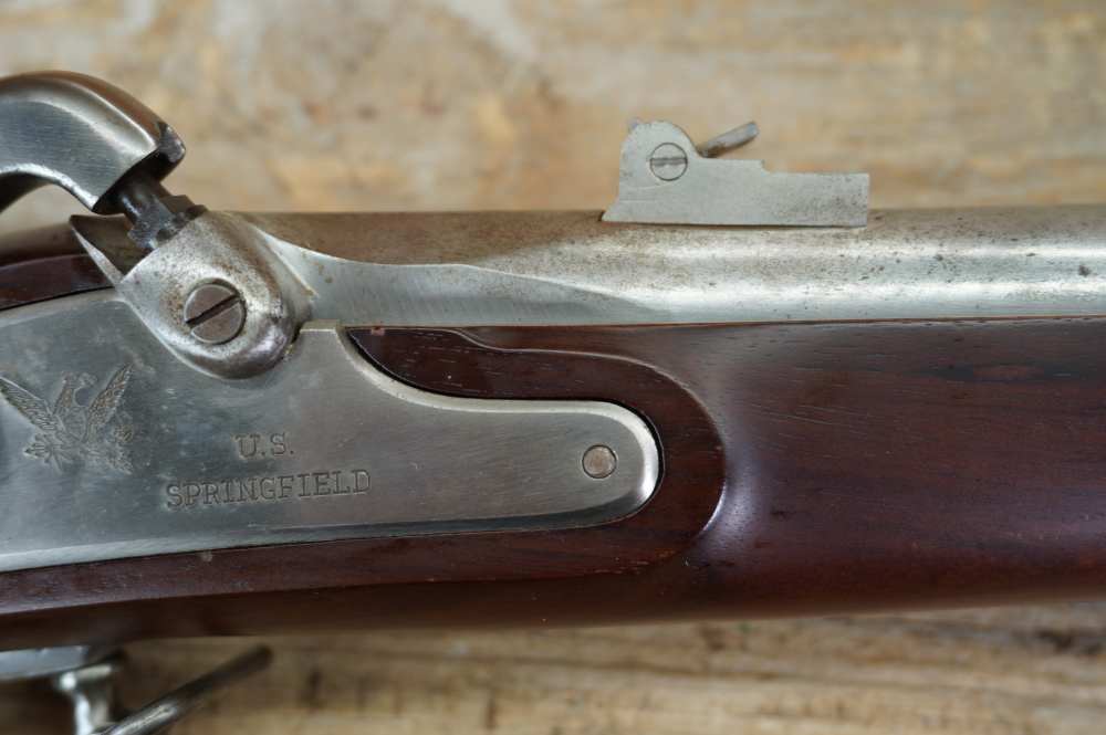 Springfield Model 1861 Civil War infantry musket 58 rifle Armisport EXC -img-11