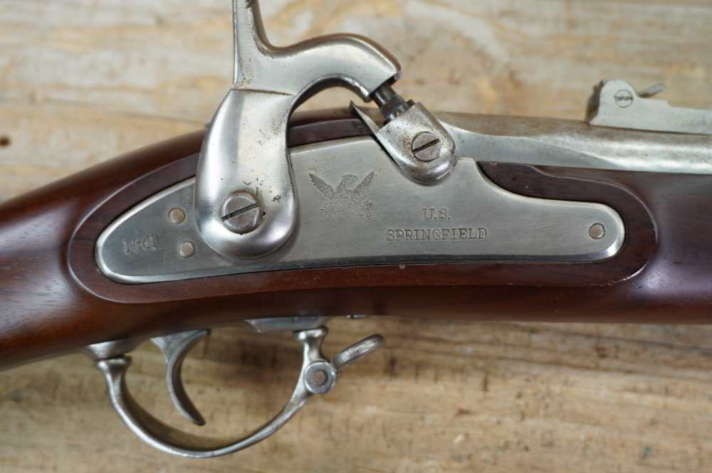 Springfield Model 1861 Civil War infantry musket 58 rifle Armisport EXC -img-9