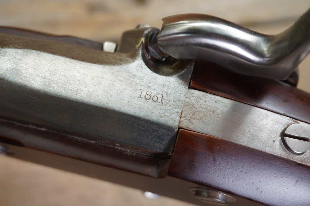 Springfield Model 1861 Civil War infantry musket 58 rifle Armisport EXC -img-51