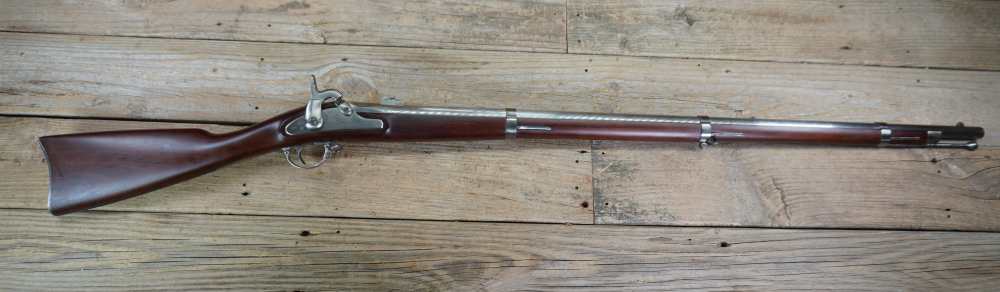 Springfield Model 1861 Civil War infantry musket 58 rifle Armisport EXC -img-1