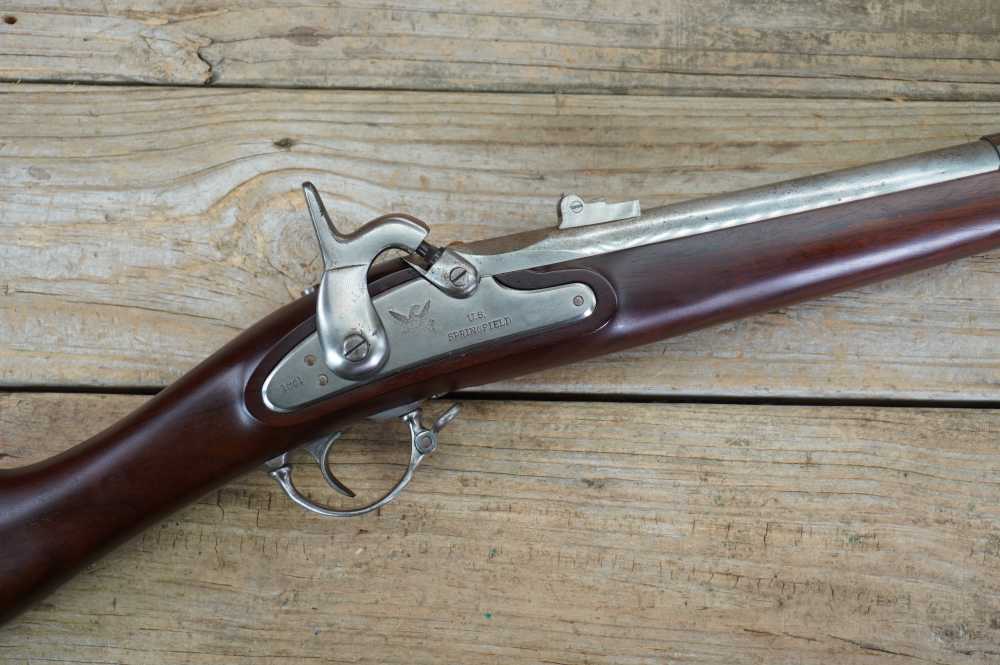 Springfield Model 1861 Civil War infantry musket 58 rifle Armisport EXC -img-82