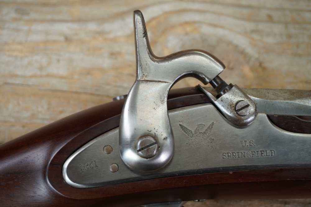 Springfield Model 1861 Civil War infantry musket 58 rifle Armisport EXC -img-7