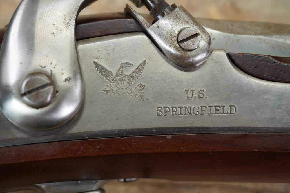 Springfield Model 1861 Civil War infantry musket 58 rifle Armisport EXC -img-8