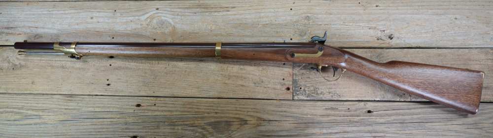 US Mod 1841 Mississippi Civil War rifled musket Pedersoli LIKE NEW -img-23