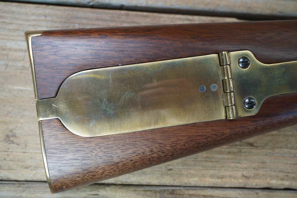 US Mod 1841 Mississippi Civil War rifled musket Pedersoli LIKE NEW -img-2