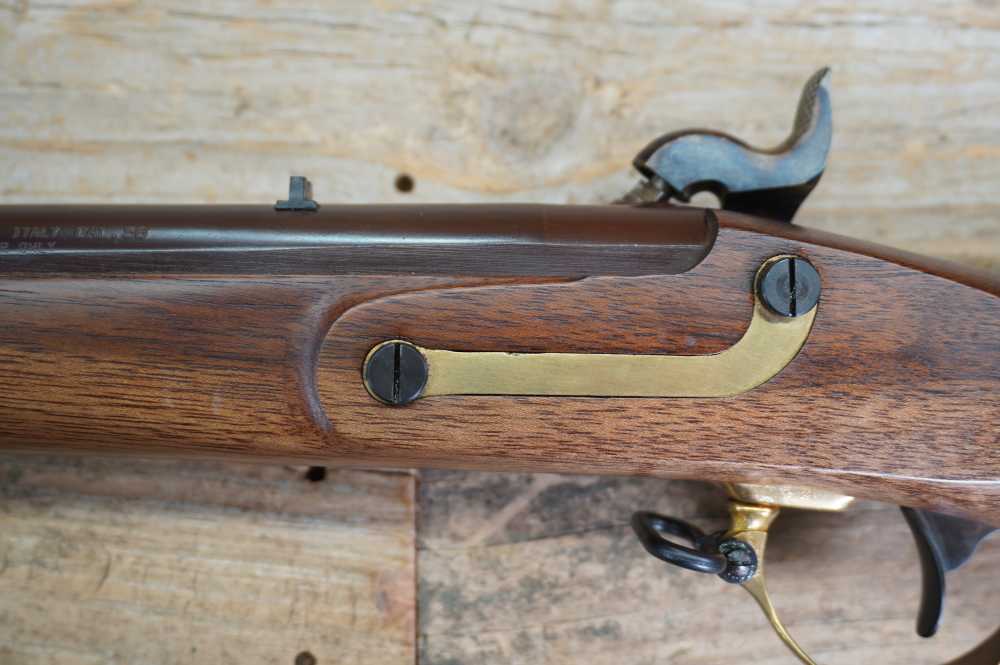 US Mod 1841 Mississippi Civil War rifled musket Pedersoli LIKE NEW -img-29