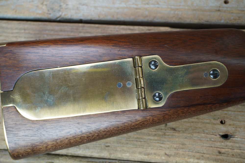 US Mod 1841 Mississippi Civil War rifled musket Pedersoli LIKE NEW -img-3