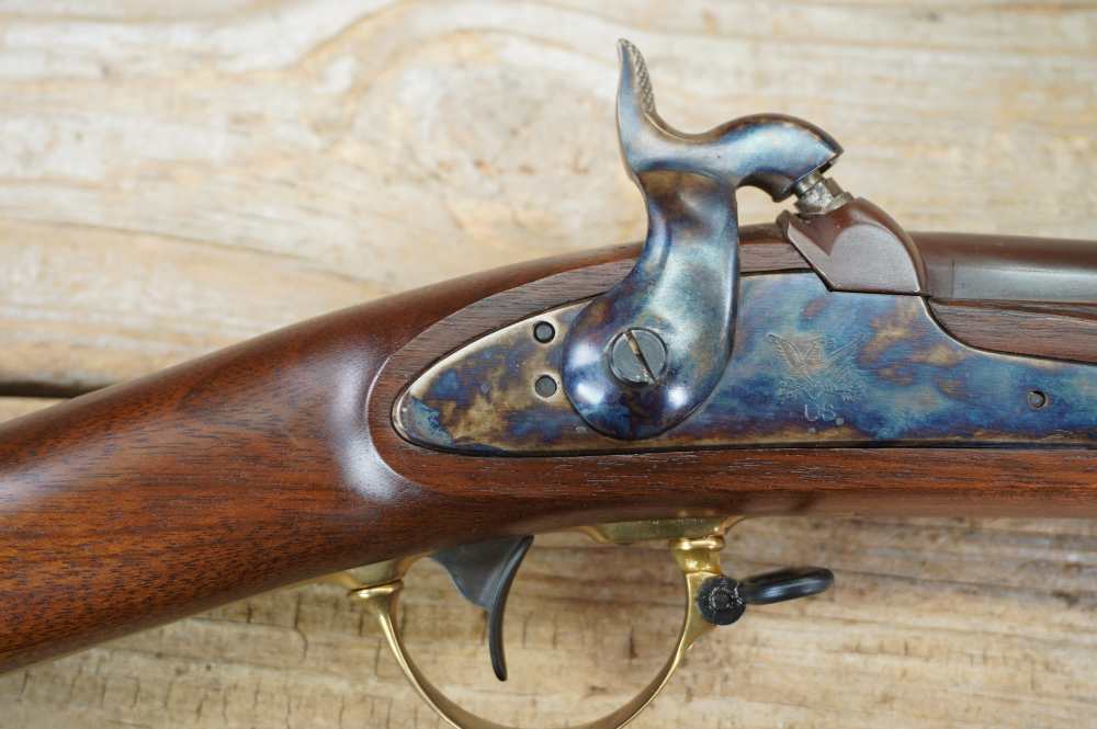 US Mod 1841 Mississippi Civil War rifled musket Pedersoli LIKE NEW -img-8